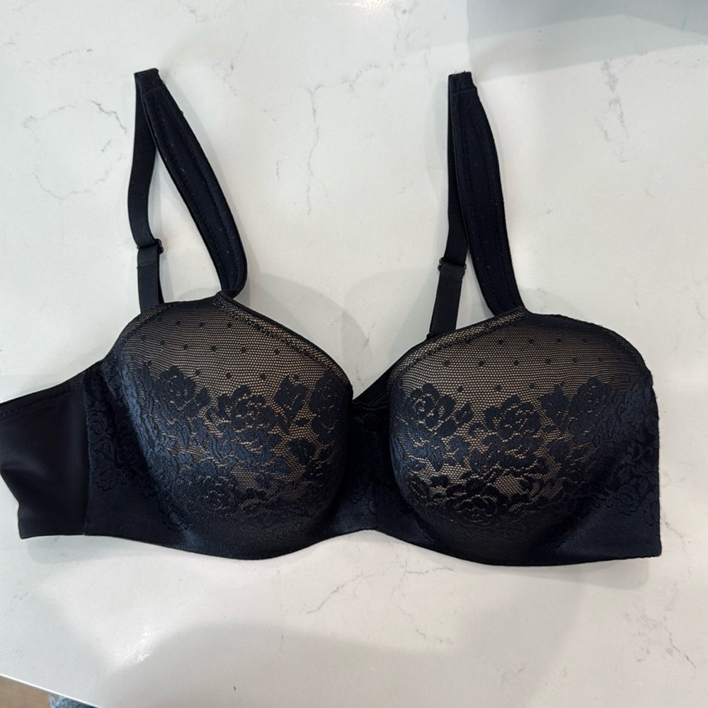 soma beautiful black bra like new